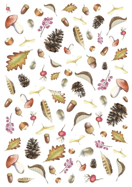 Autumn Tea Towel